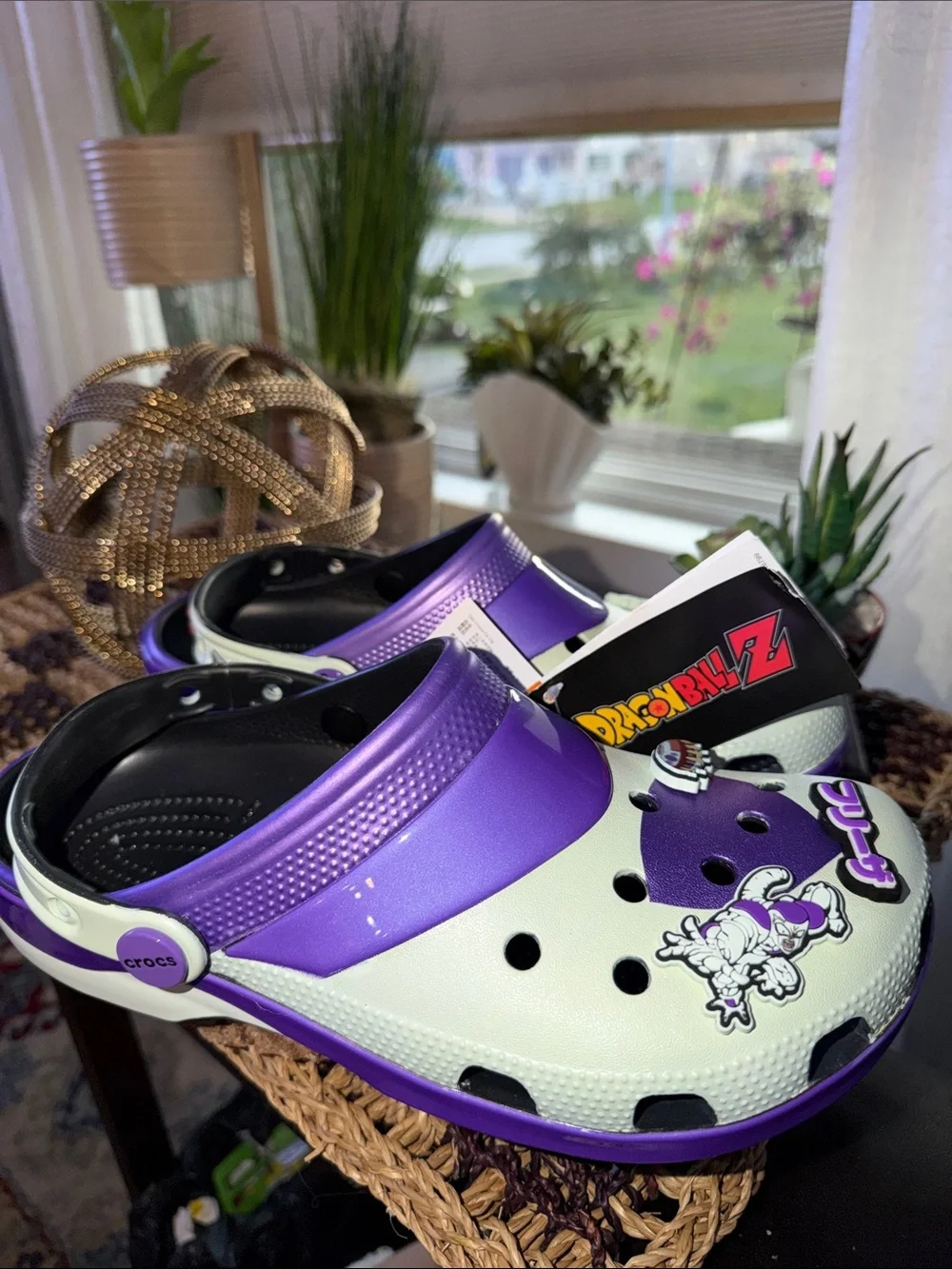 Crocs x Dragon Ball Z Frieza Classic Clog M7 W9 NWT Jibbitz 211202